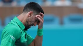 Novak Djokovic au Masters 1000 de Miami - le 23/03/2025