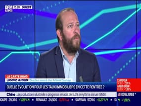 Ludovic Huzieux (Artémis Courtage) : quelle évolution pour les taux immobiliers en cette rentrée - 15/09