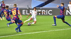 Philippe Coutinho a inscrit un doublé contre Barcelone