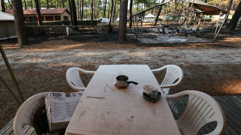 Malgré "une saison extrêmement perturbée" dans les départements touchés par les feux, la Fédération nationale de l’hôtellerie de plein air espère sauver les meubles en août