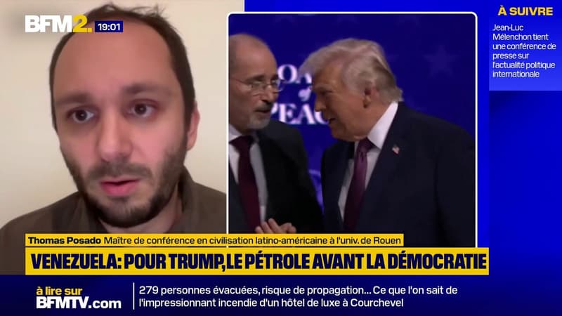 Venezuela: "Pour l'instant, la démocratie n'est pas la priorité des États-Unis", estime ce maître de conférence en civilisation latino-américaine