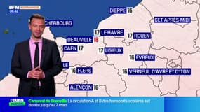 Météo Normandie: une journée nuageuse ce vendredi, il fera 17°C à Caen et au Havre