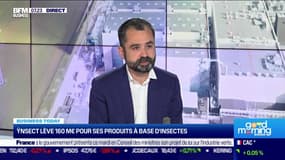 Antoine Hubert (Ynsect) : Ynsect produit des ingrédients à partir d'insectes pour l'alimentation humaine, la petfood et la fertilisation - 16/05 