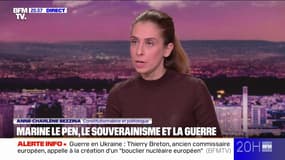 LE CHOIX D'ANNE-CHARLÈNE - Marine Le Pen, le souverainisme et la guerre