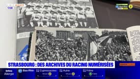 "Des choses relativement rares": des archives du Racing club de Strasbourg numérisées