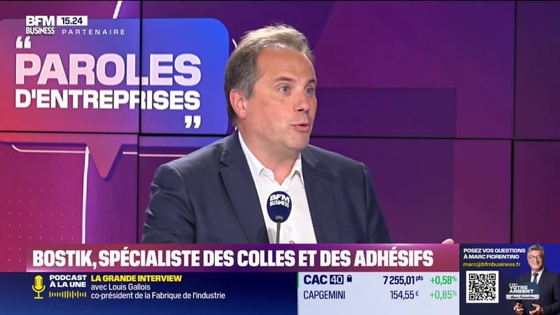 Vincent Legros (Bostik) : Bostik, spécialiste des colles et des adhésifs - 23/11