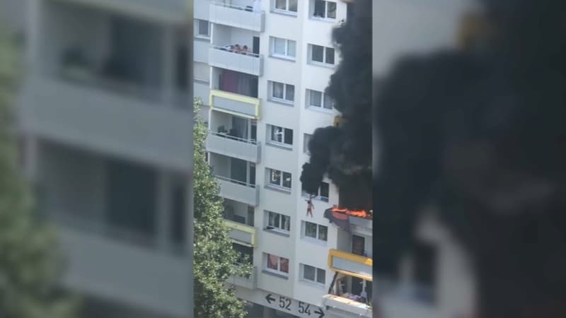 Deux enfants sains et saufs après avoir sauté de plus de dix mètres pour échapper à un incendie à Grenoble.