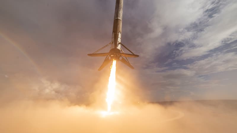 Une fusée de SpaceX