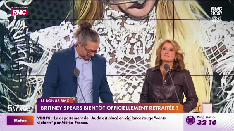 Le bonus RMC : Britney Spears bientôt officiellement retraitée ? - 12/02