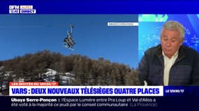 Vars: deux nouveaux télésièges quatre places en cours de montage