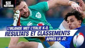 Six Nations: L'Irlande met l'Italie K-O, le XV de France se relance après la J2