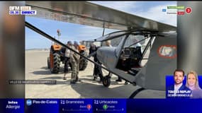 Pas-de-Calais: un petit avion atterri en urgence sur une plage de Neufchâtel-Hardelot