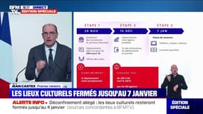 Jean Castex annonce un couvre-feu "durci" de 20h à 6h dès mardi 15 décembre
