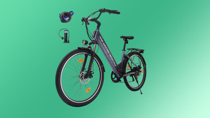 Noté 4,3 sur 5, ce vélo électrique de ville est à moins de 550 euros pour une durée limitée