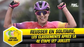 Tour de France femmes : Reusser l'emporte en solitaire, les classements après la 4e étape