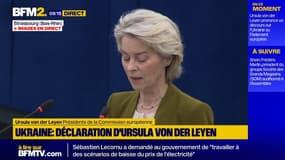 Pourparlers sur l'Ukraine: "Il faudra beaucoup plus d'efforts encore mais nous avons un point de départ", réagit Ursula Von der Leyen
