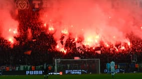 Les fans de Bordeaux dimanche lors du match contre l'OM