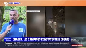 "Morestel a connu un épisode vraiment catastrophique": ce gérant d'un camping en Isère témoigne des dégâts après le passage de gros orages dans la région