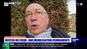 Lille: le président des Restos du cœur dans la région appelle à la mobilisation de bénévoles