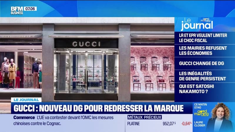 Gucci: un nouveau directeur général pour redresser la marque