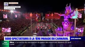 Nice: 5000 personnes présentes pour la première parade du carnaval