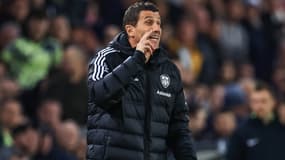 Javi Garcia, entraîneur de Leeds, contre Nottingham le 4 avril 2023.