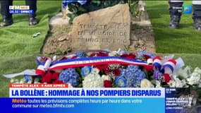 Tempête Alex: un hommage rendu aux deux pompiers morts en intervention
