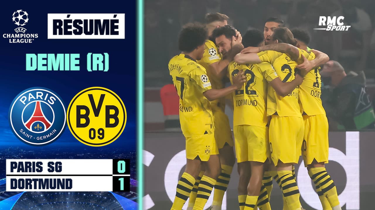 Résumé Paris SG 01 Dortmund (Q) Ligue des champions (demifinale retour)