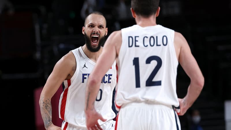 JO 2021 (basket): héroïques, les Bleus de Batum rejoignent les États-Unis en finale