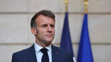 Le président français Emmanuel Macron le 17 novembre 2025 à l'Élysée 