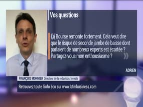 Les questions: Le risque de seconde jambe de baisse est-il écarté en Bourse ? - 05/06