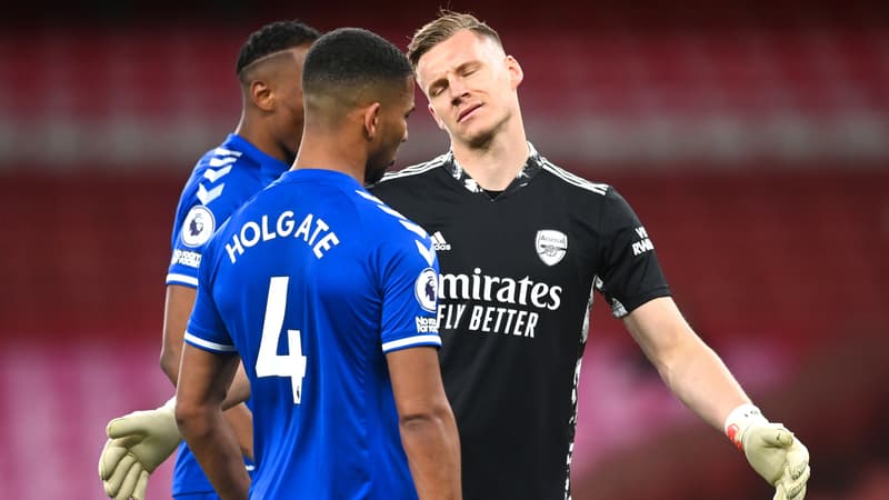 Arsenal: l'énorme boulette de Leno qui offre la victoire à Everton