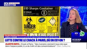Salle d'inhalation de crack à Paris: "il n'y a pas de projet dans les tuyaux", affirme Amélie Verdier, directrice générale de l'ARS Île-de-France