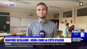 Entre appréhension et excitation: jour J pour la rentrée scolaire sur la Côte d'Azur