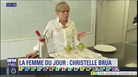 Christelle Brua, première femme "meilleure pâtissière au monde", nous livre les secrets de sa pomme en sucre soufflé