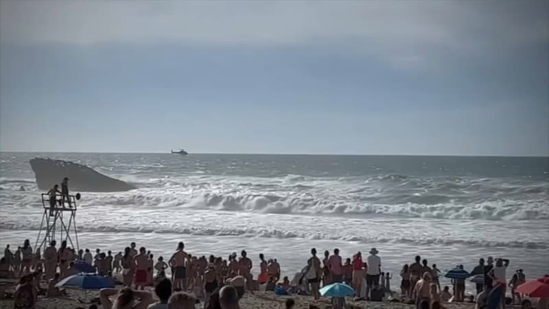 Alerte aux baïnes à Biarritz: 18 baigneurs secourus après avoir été emportés par le courant