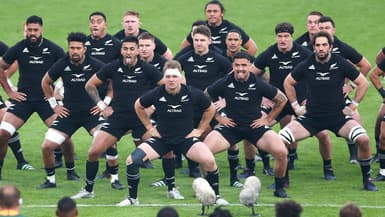 Le haka des All Blacks face à l'Afrique du Sud en Rugby Championship, le 13 août 2022