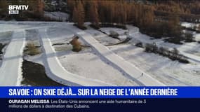 Savoie: début du ski sur la neige de l'année dernière