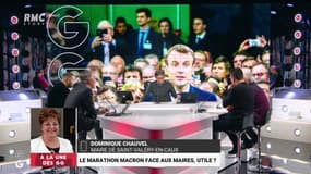 #GrandDebat - "La France va mal. Il faut réapprendre à vivre les uns avec les autres, refaire société parce que sinon on va dans le mur." Dominique Chauvel, Maire de Saint-Valéry-en-Caux @deputeeChauvel #GGRMC