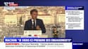 Emmanuel Macron sur l'emploi des jeunes des quartiers nord de Marseille: "On arrive à conjurer les préjugés quand on développe l'apprentissage"