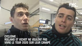 Cyclisme: Rolland et Vichot ne veulent pas vivre le Tour 2020 sur leur canapé