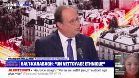 François Hollande: "Ce n'est pas parce qu'on achète du gaz qu'on doit tolérer ce qu'il se passe aujourd'hui dans le Haut-Karabagh"