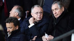 Jean-Michel Aulas et Gérard Houllier