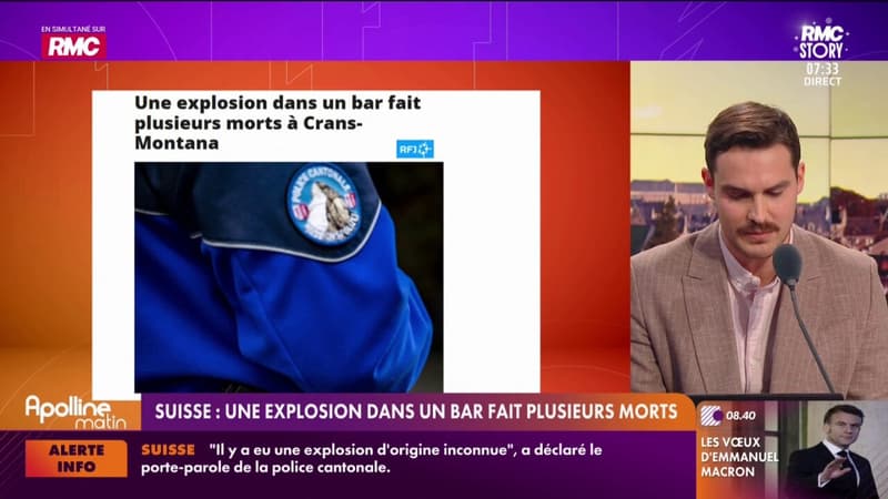 En Suisse, une explosion fait plusieurs morts dans un bar de la station de ski de Crans-Montana
