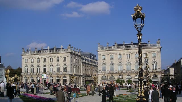 Nancy, vu de la place Stanislas