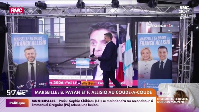 Marseille : Benoît Payan et Franck Allisio au coude-à-coude