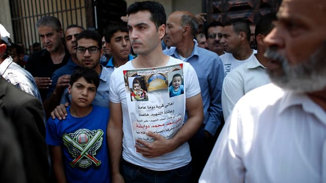 La mort d'un bébé palestinien, brûlé vif, avait provoqué un regain de tensions entre Palestiniens et Israéliens.