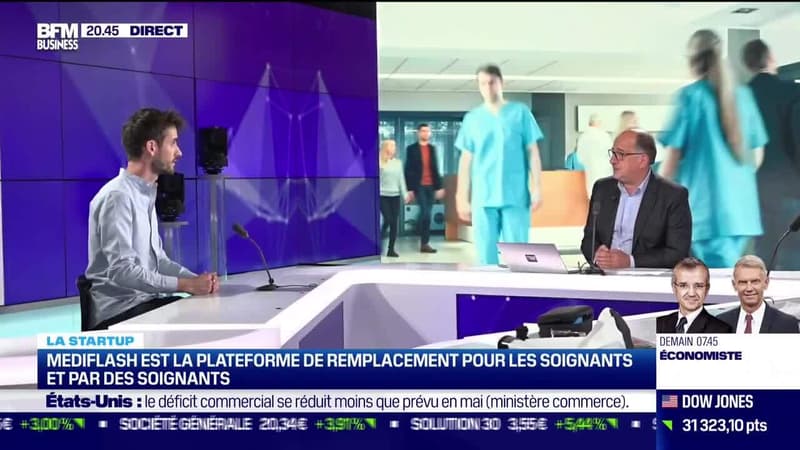 Stanislas Chastel (Mediflash) : Mediflash est la plateforme de remplacement pour les soignants et par des soignants - 07/07