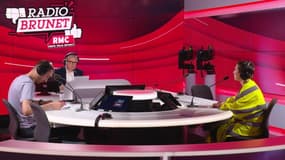 "Quand on voit une personne aussi obtuse, ça ne donne pas envie d’échanger": le ton monte entre une "gilet jaune" et un policier dans Radio Brunet