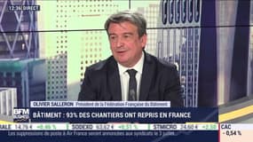 Olivier Salleron (FFB): Le BTP lance un cri d'alarme au gouvernement pour sauver l'emploi - 18/06